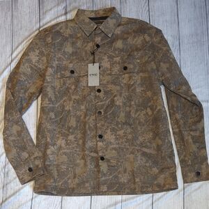 Men's Woodland Camo Shirt Jacket